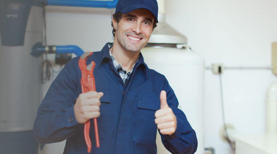 Local tankless water heater installation in Alto Pass, IL